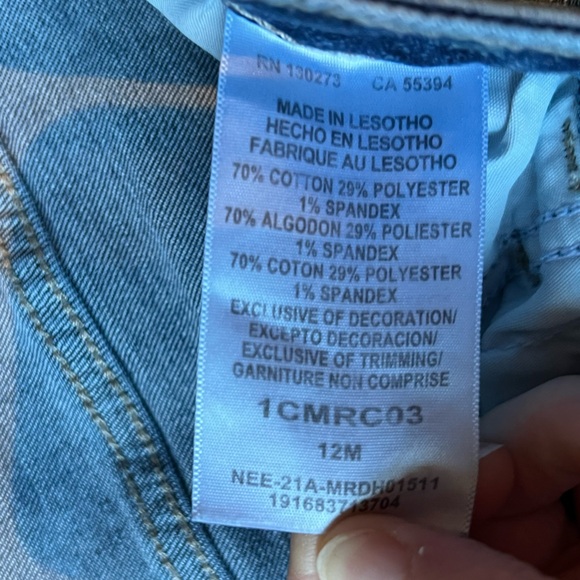 LEE regular fit denim capris mid rise - Picture 4 of 9